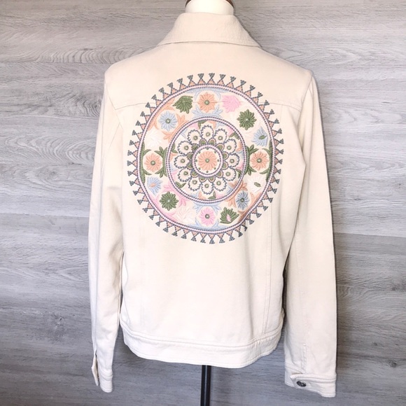 Coldwater Creek Jackets & Blazers - NWT-Women’s ColdwaterCreek Embroidered Back Jacket